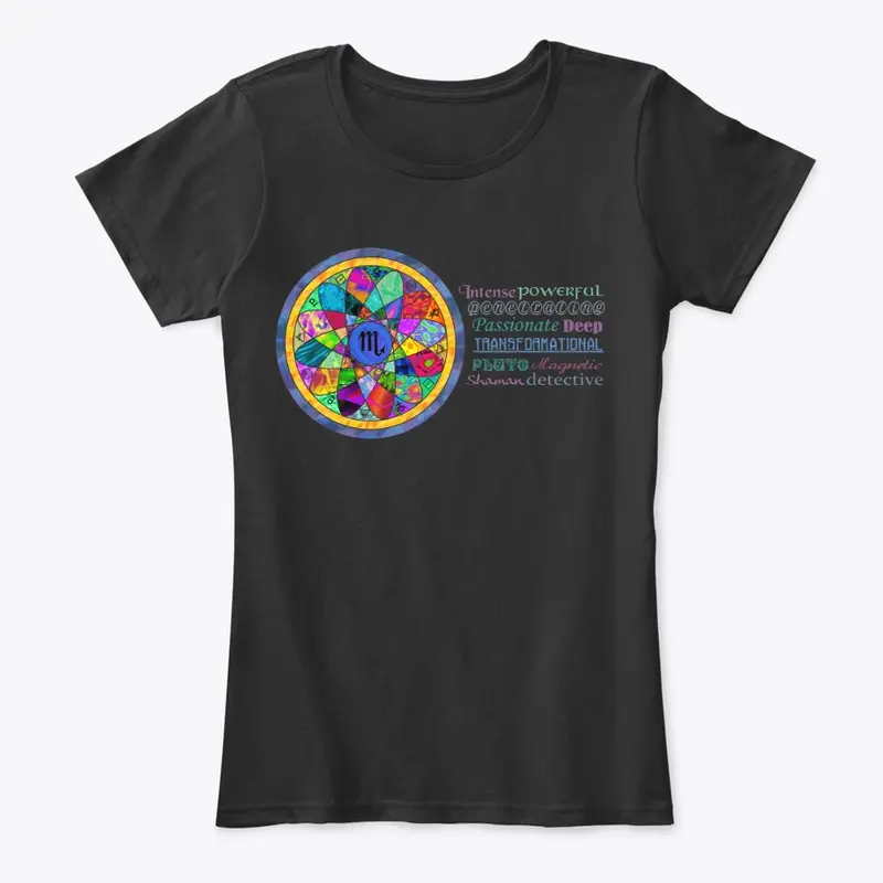 Scorpio Astrology Mandala Shirt