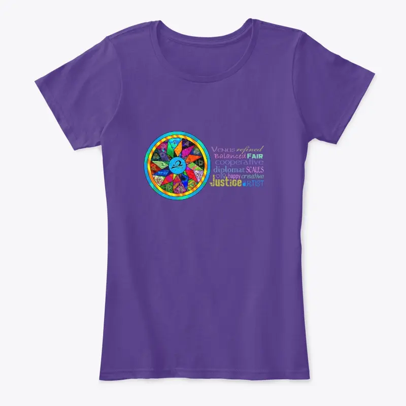 Libra Astrology Mandala Shirt