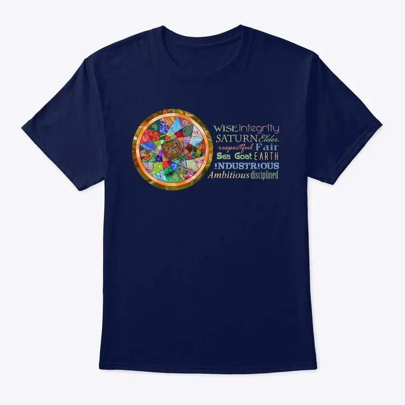 Capricorn Astrology Mandala Shirt