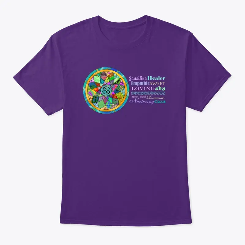 Cancer Astrology Mandala Shirt