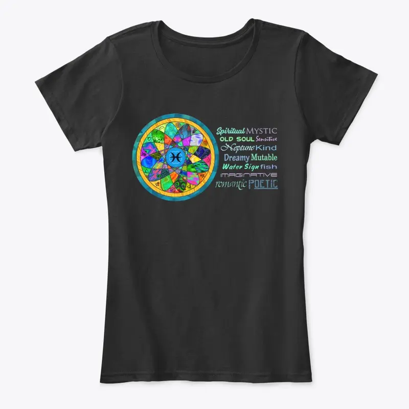  Pisces Astrology Mandala Shirt