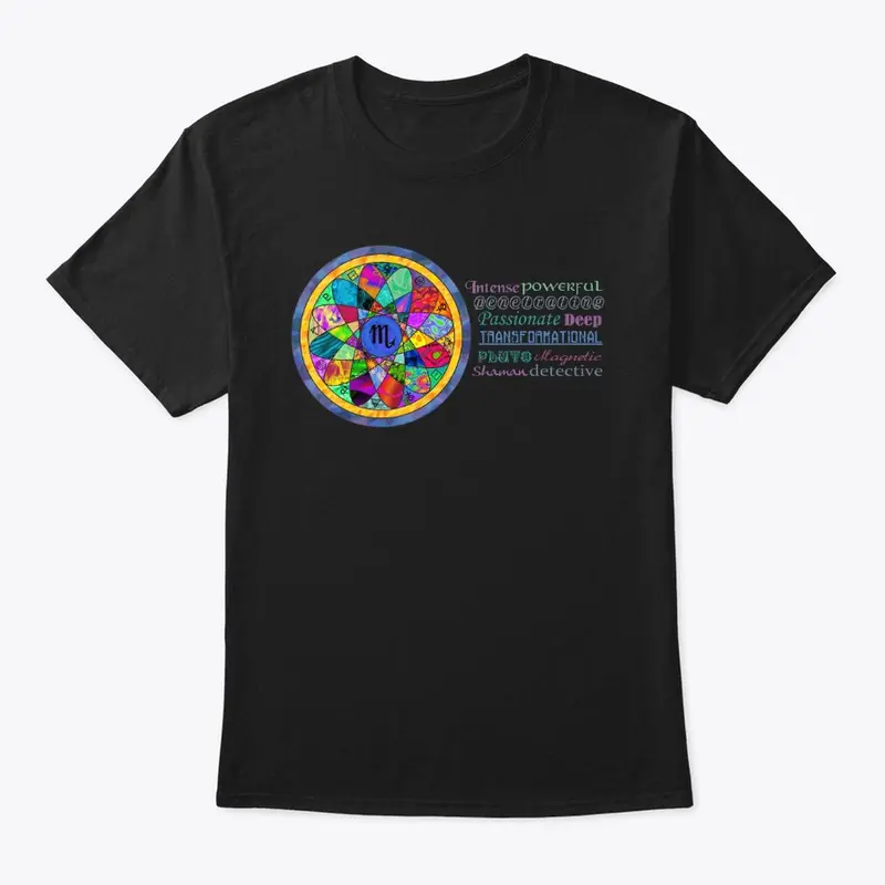 Scorpio Astrology Mandala Shirt