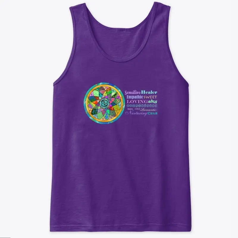 Cancer Astrology Mandala Shirt