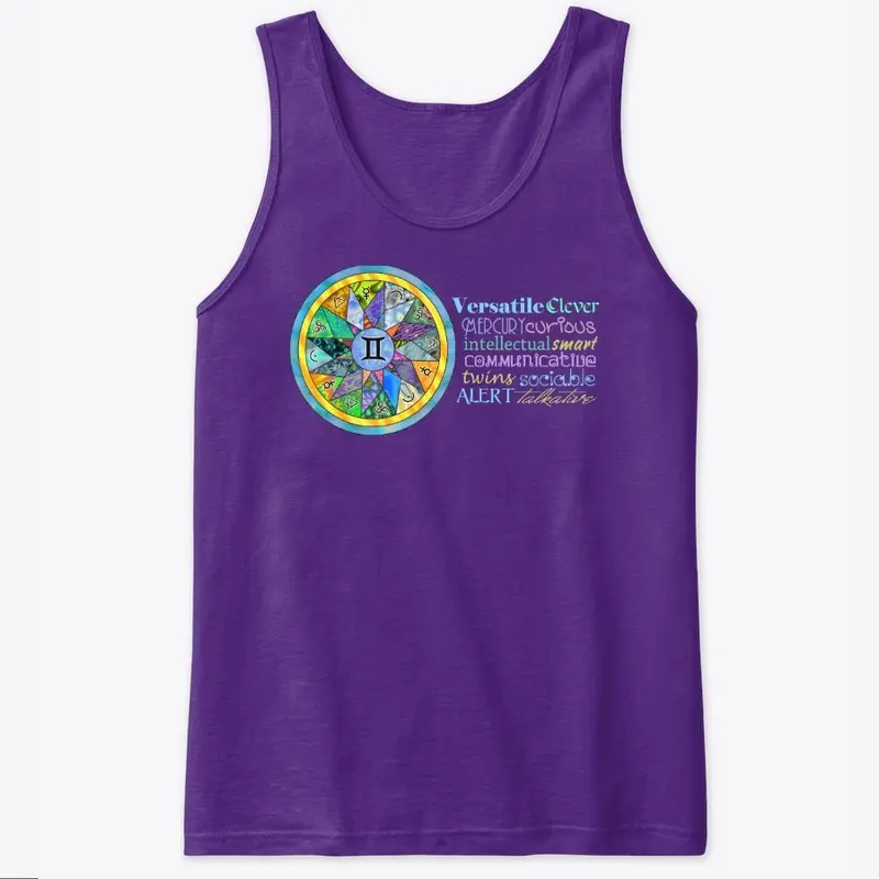 Gemini Astrology Mandala Shirt